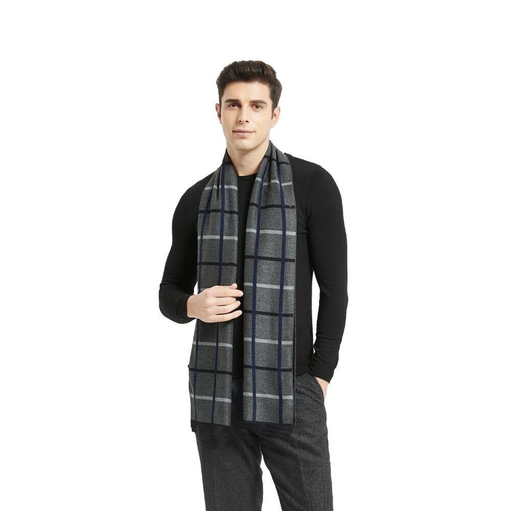 7703 Classic Winter Scarf Cashmere Winter Scarves Long Plain Fashion Formal